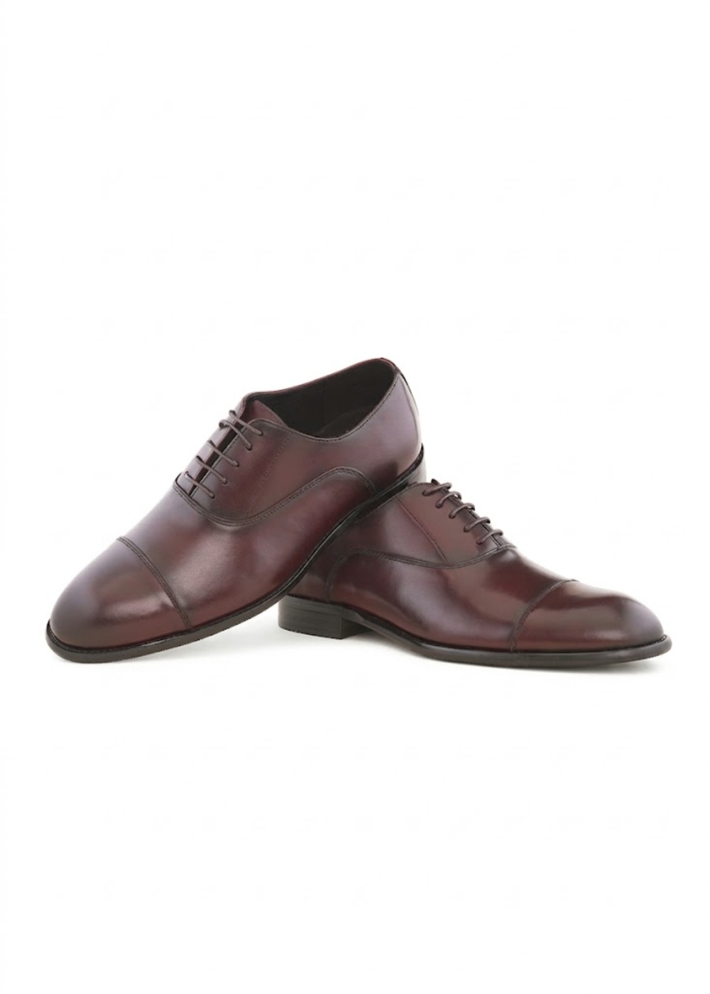  Zapato Oxford Hombre Lino Clemente Perera Color Tinto | 100% Piel Vacuna